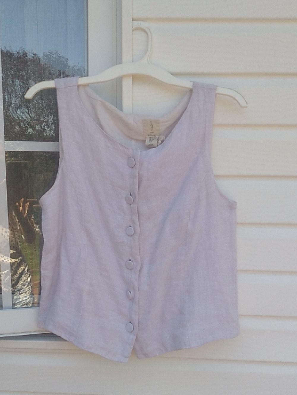 Joie linen vest